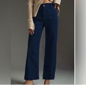 Anthropologie Maeve Colette Dark Wash Denim Jeans Size 32